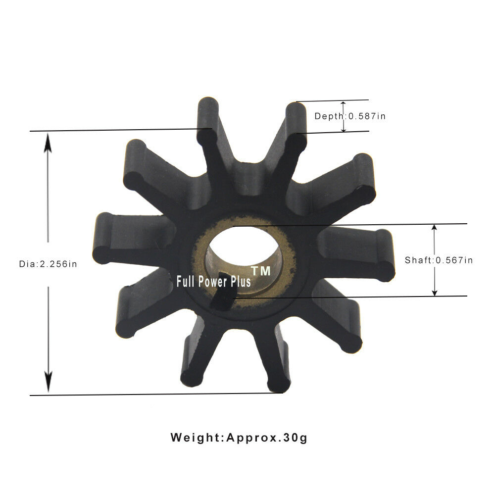 Impeller for CHRYSLER/ FORCE 47F462065 20/25/30/35 hp Impeller