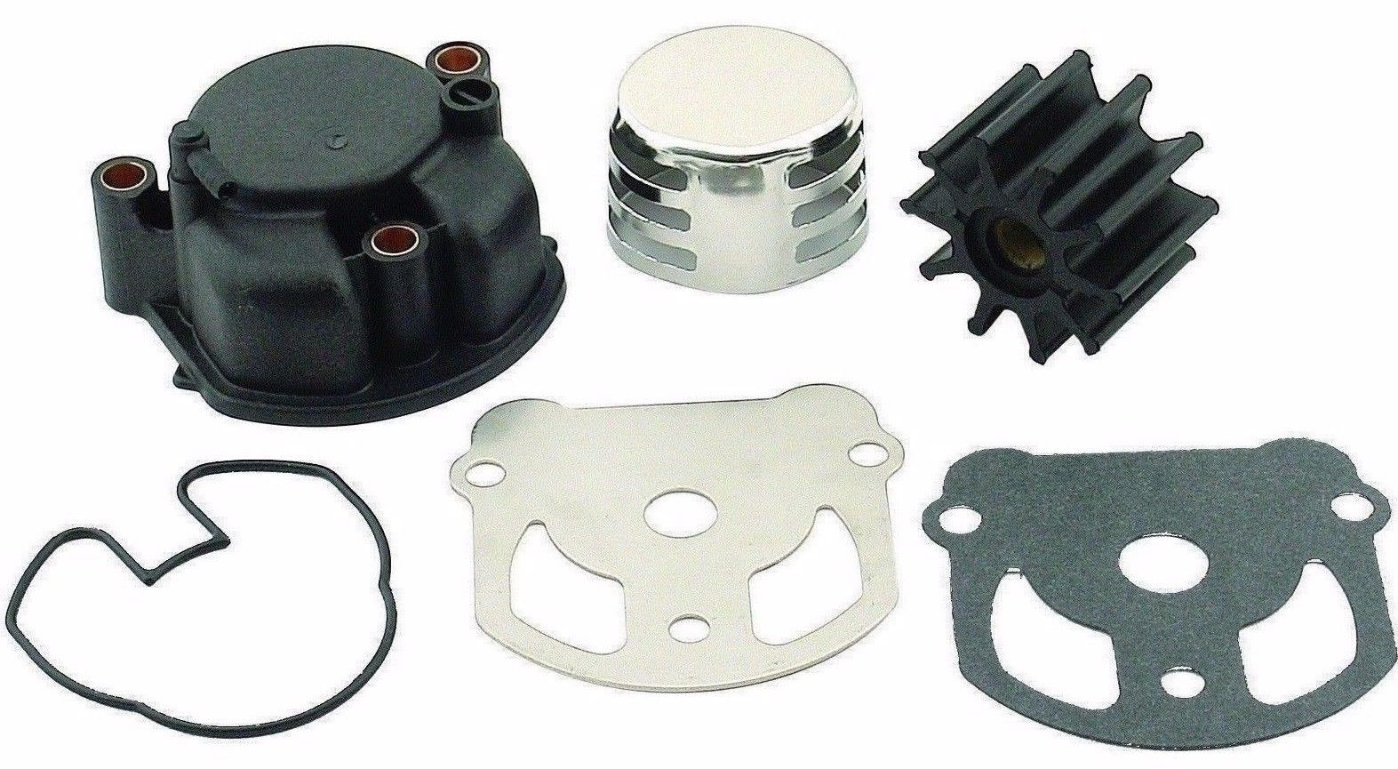 Water Pump Kit for OMC Cobra, Impeller Kit replaces 984461 984744